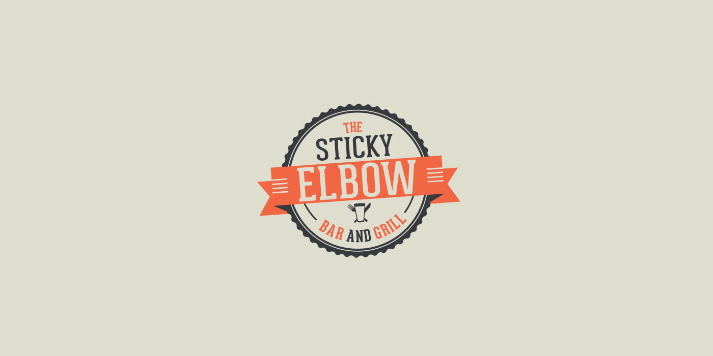 The Sticky Elbow Logo